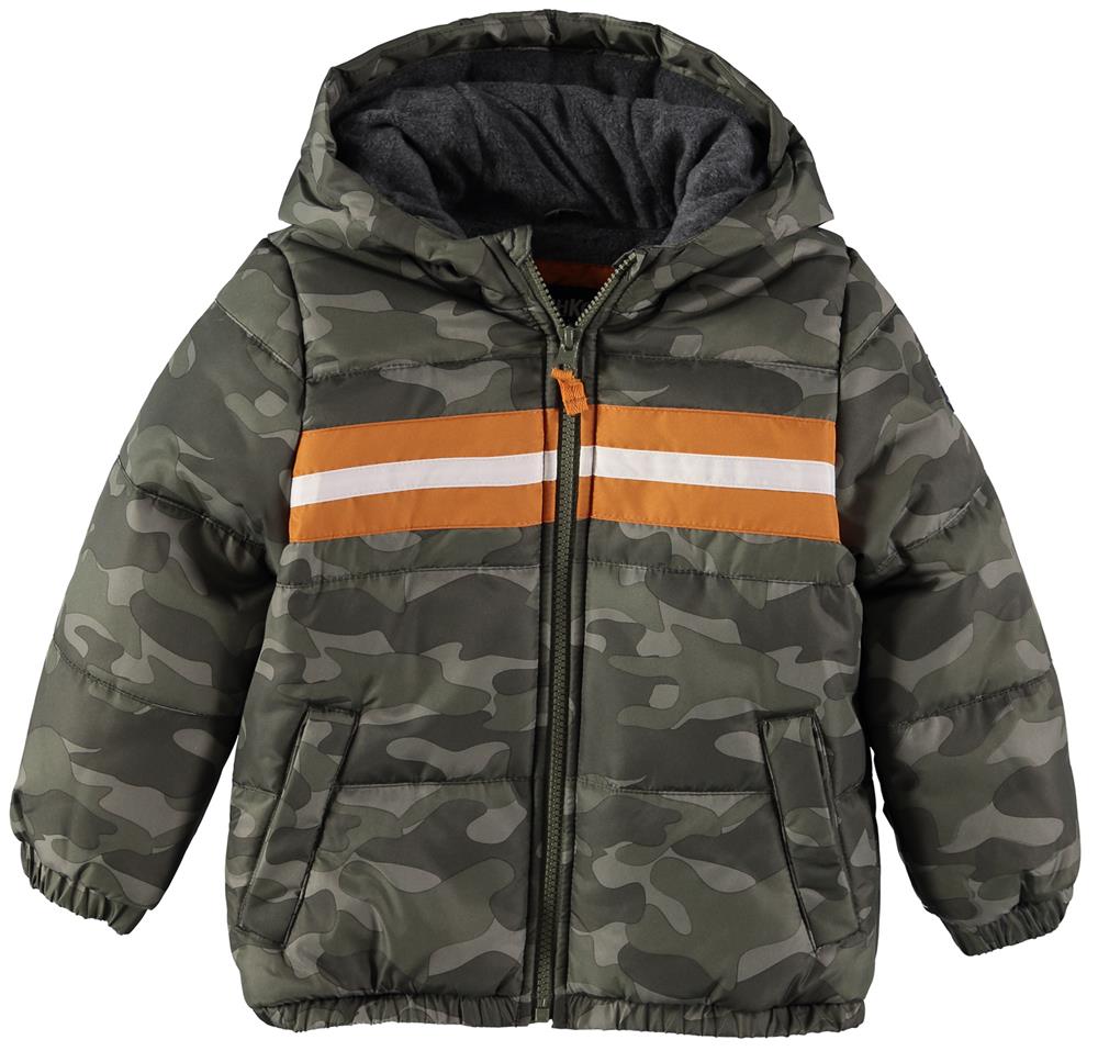 Osh Kosh Boys 4-7 Stripe Puffer Jacket