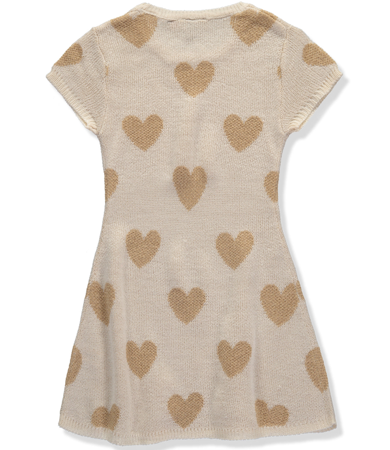 Derek Heart Girls 2T-4T Sweater Dress with Matching Scrunchie