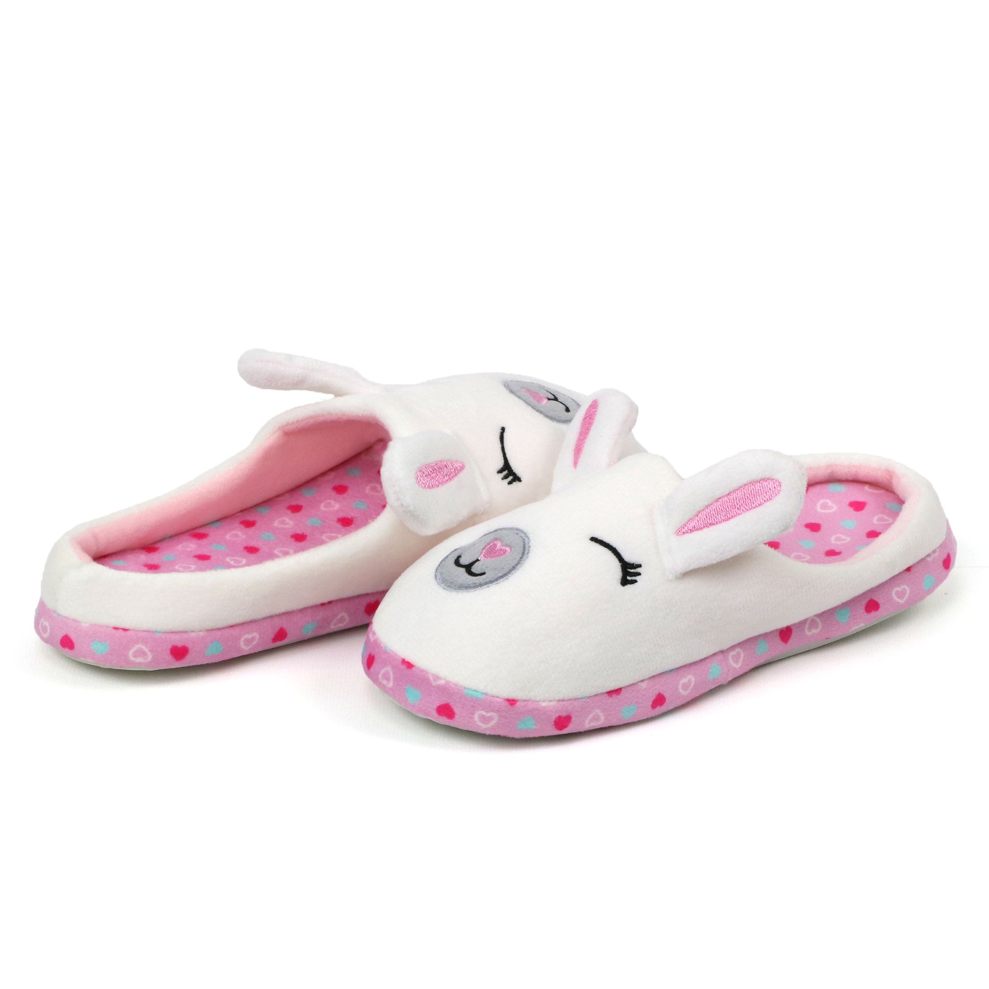 Delias Girl Plush Slip On Animal Slippers