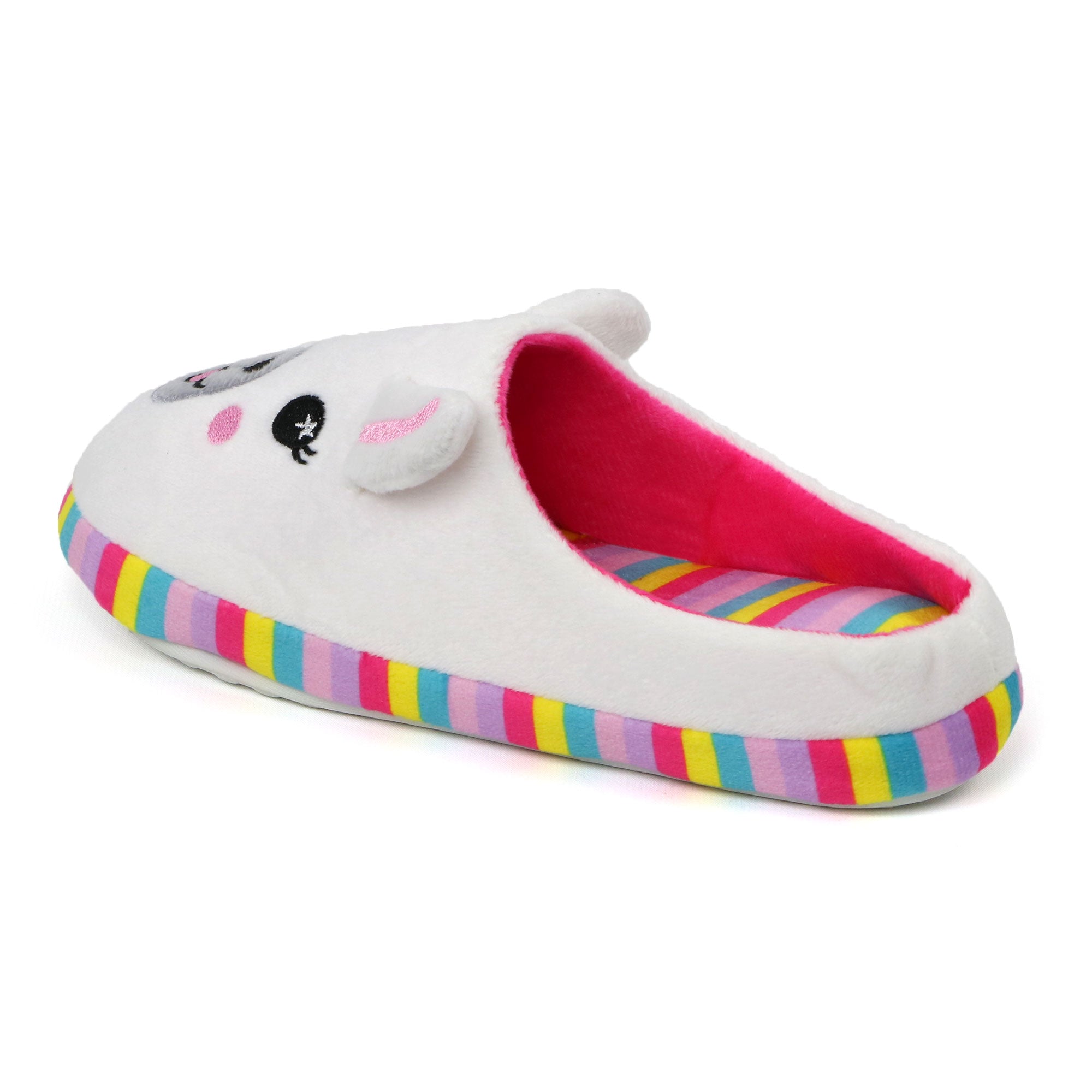 Delias Girl Plush Slip On Animal Slippers