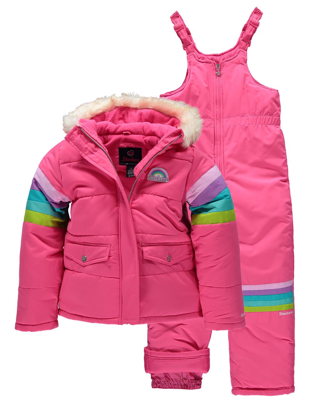 Skechers Girls Rainbow Snowsuit