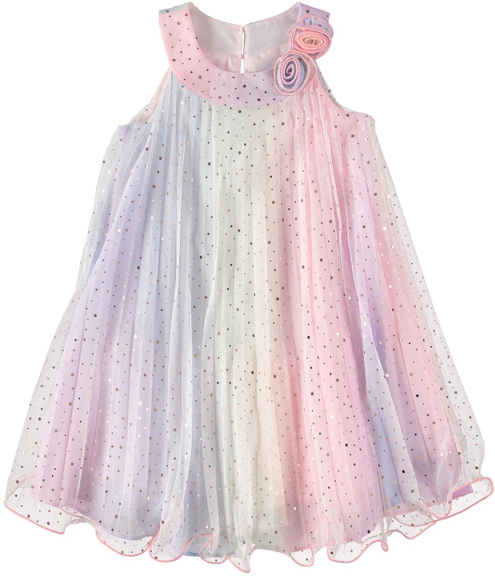 Bonnie Jean Girls 2T-4T Pleated Empire Dress