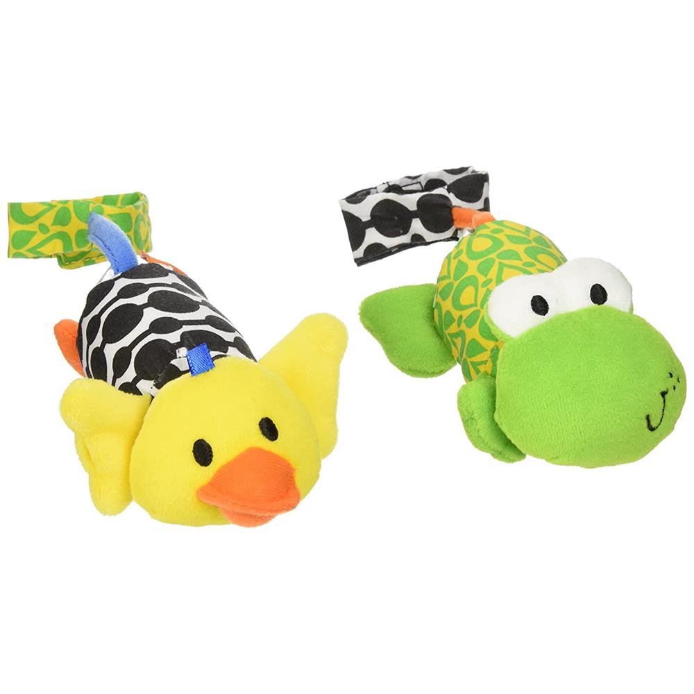 Infantino Tag Along Chimes Frog and Duck