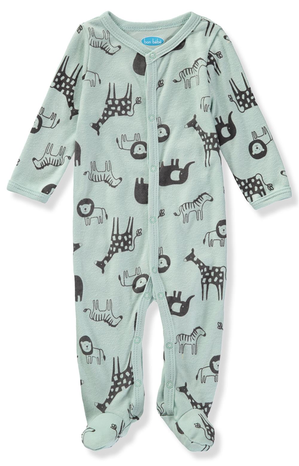 Bon Bebe Boys 0-9 Months Safari Sleep and Play