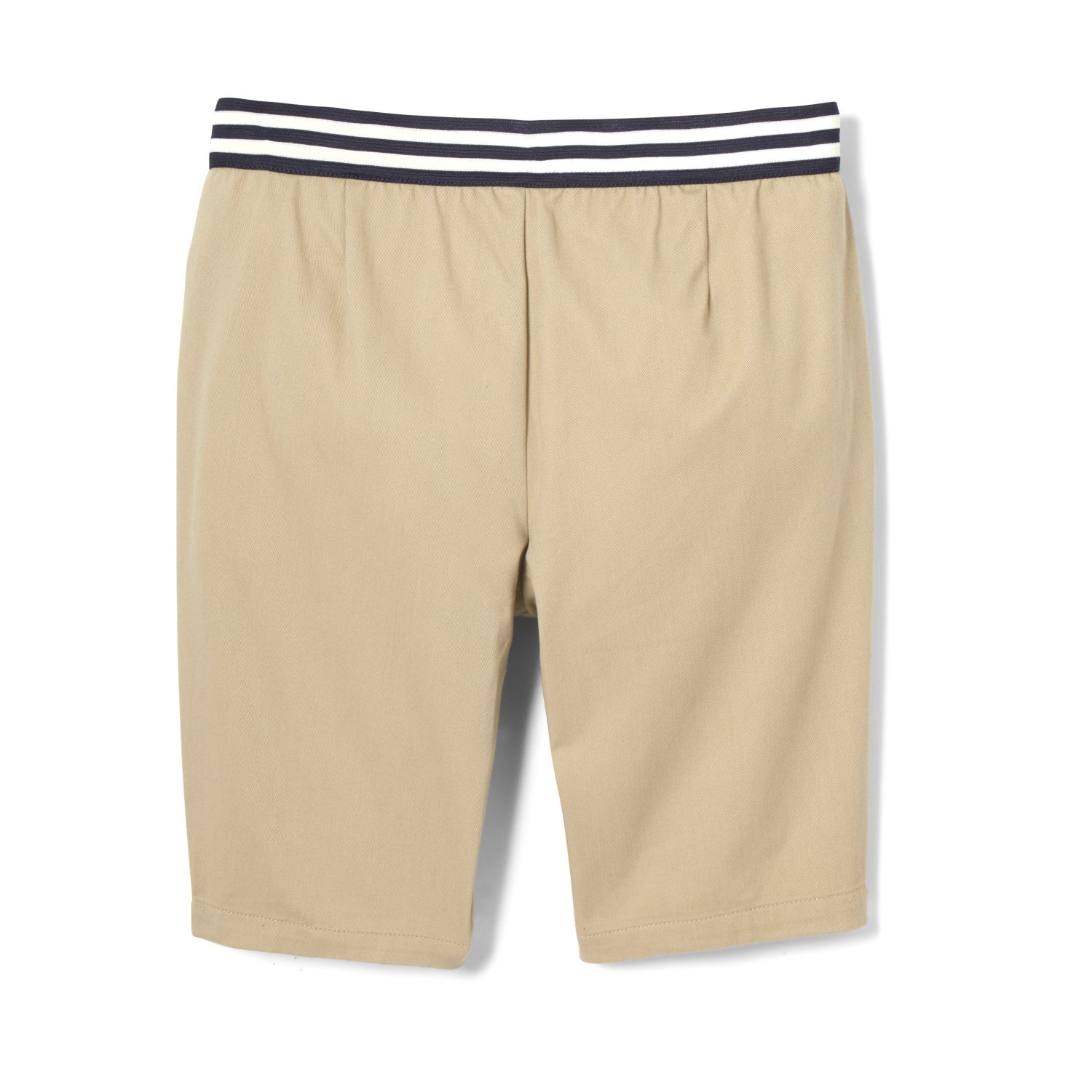 French Toast Pull-On Stretch Contrast Waistband Shorts