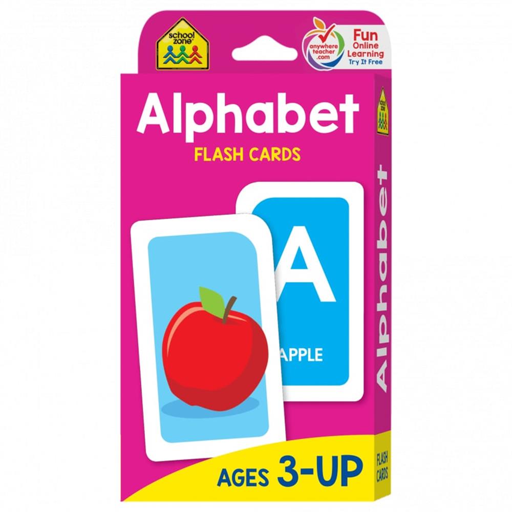 School Zone Alphabet Flash Cards