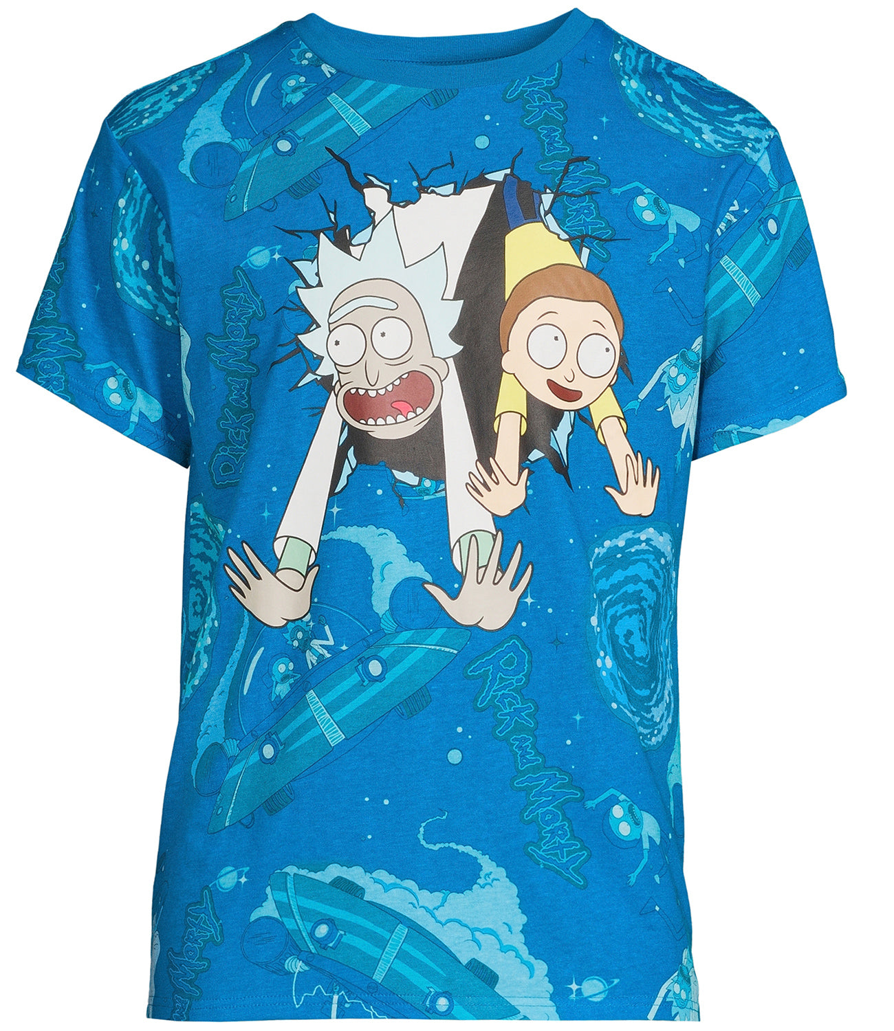 RICK AND MORTY Mens Short Sleeve Graphic T-Shirt