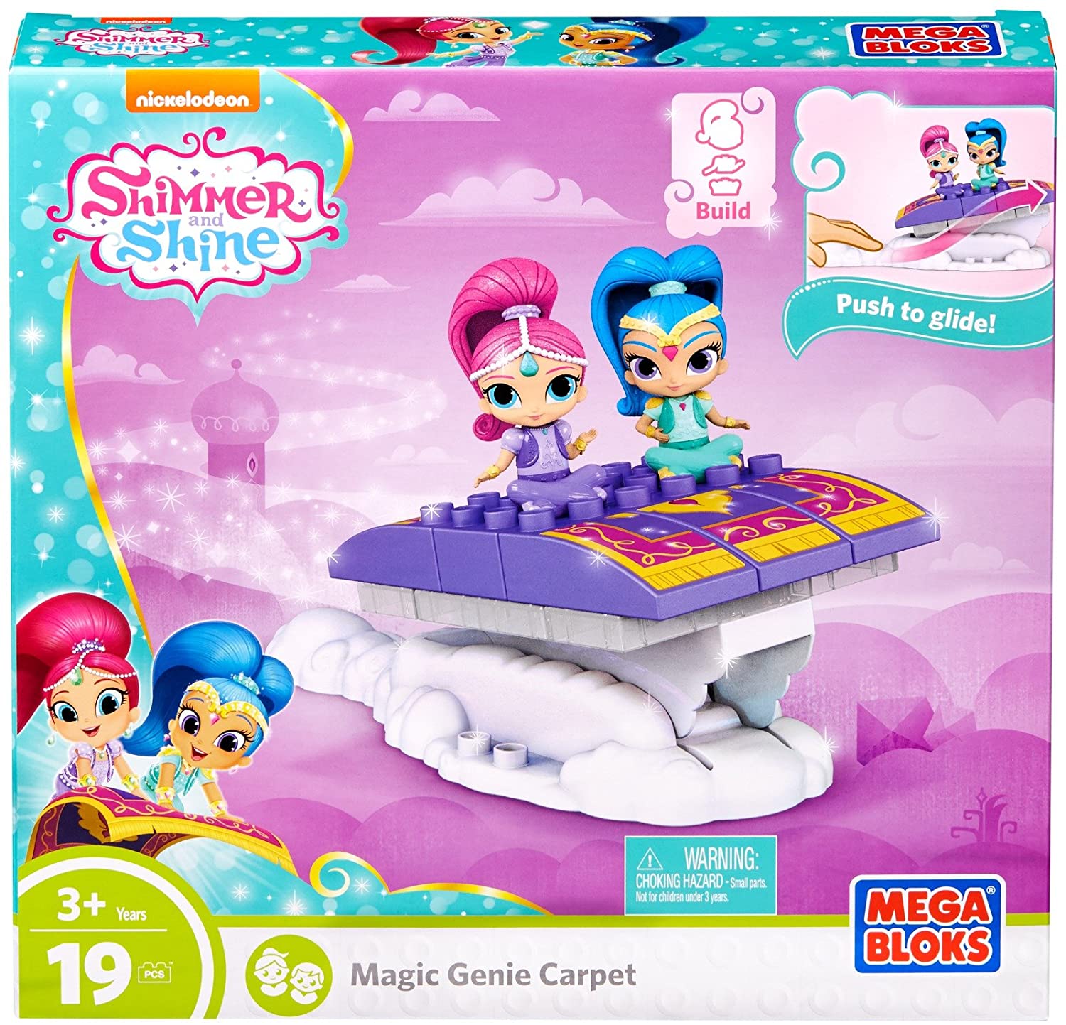 Nickelodeon Shimmer & Shine Magic Genie Carpet