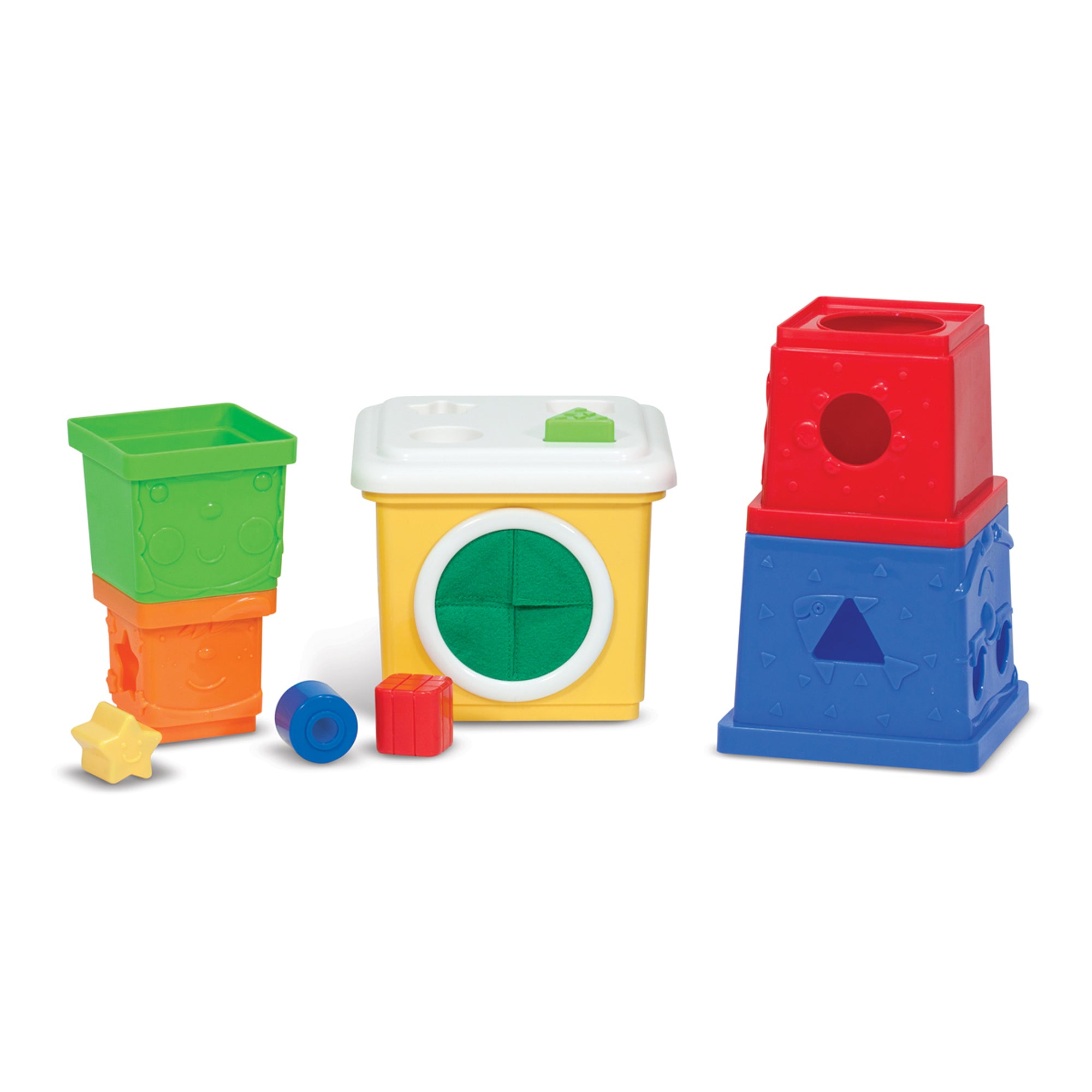 Melissa and Doug Stacking Blocks Set Learning Toy