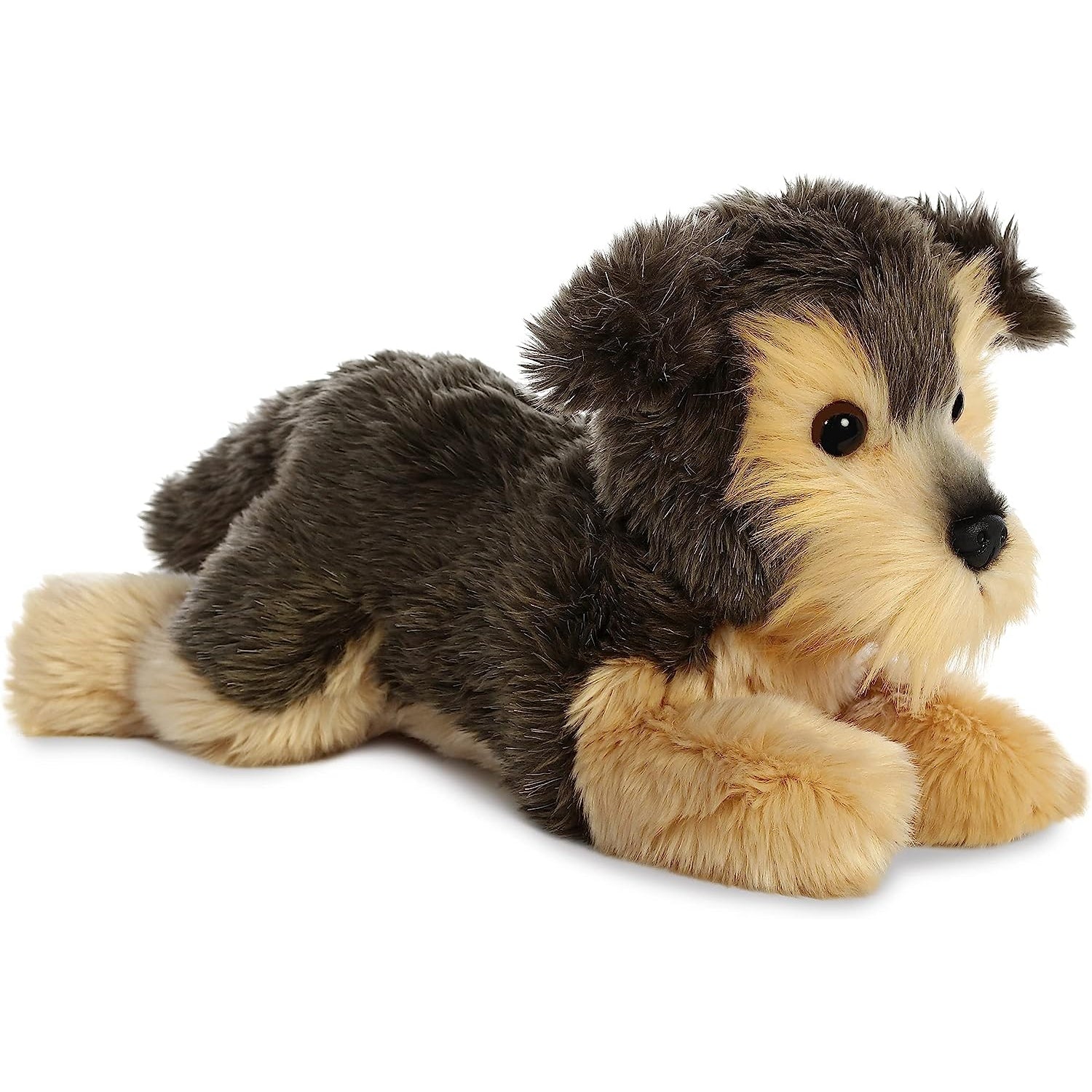 Aurora Plush Flopsie - 12'' Yorky, Gray