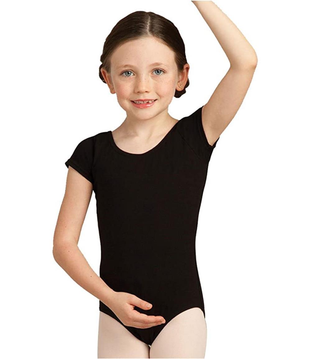 Capezio Short Sleeve Leotard - Girls