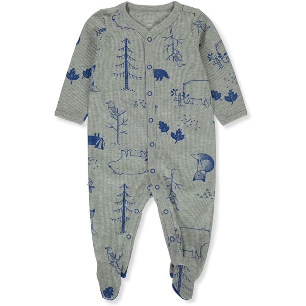 Carters Boys 0-9 Months Forest Snap-Up Thermal Sleep and Play