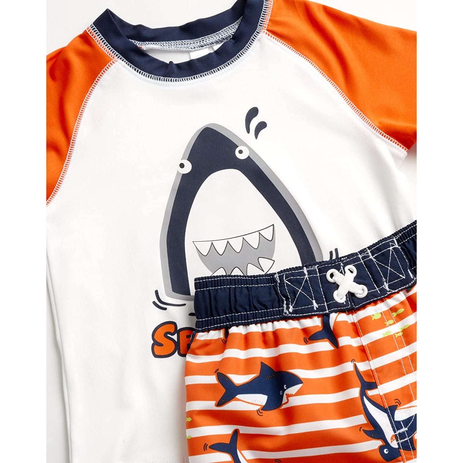 Wippette Kids 2T-4T 2 Piece UPF 50+ Rashguard Set