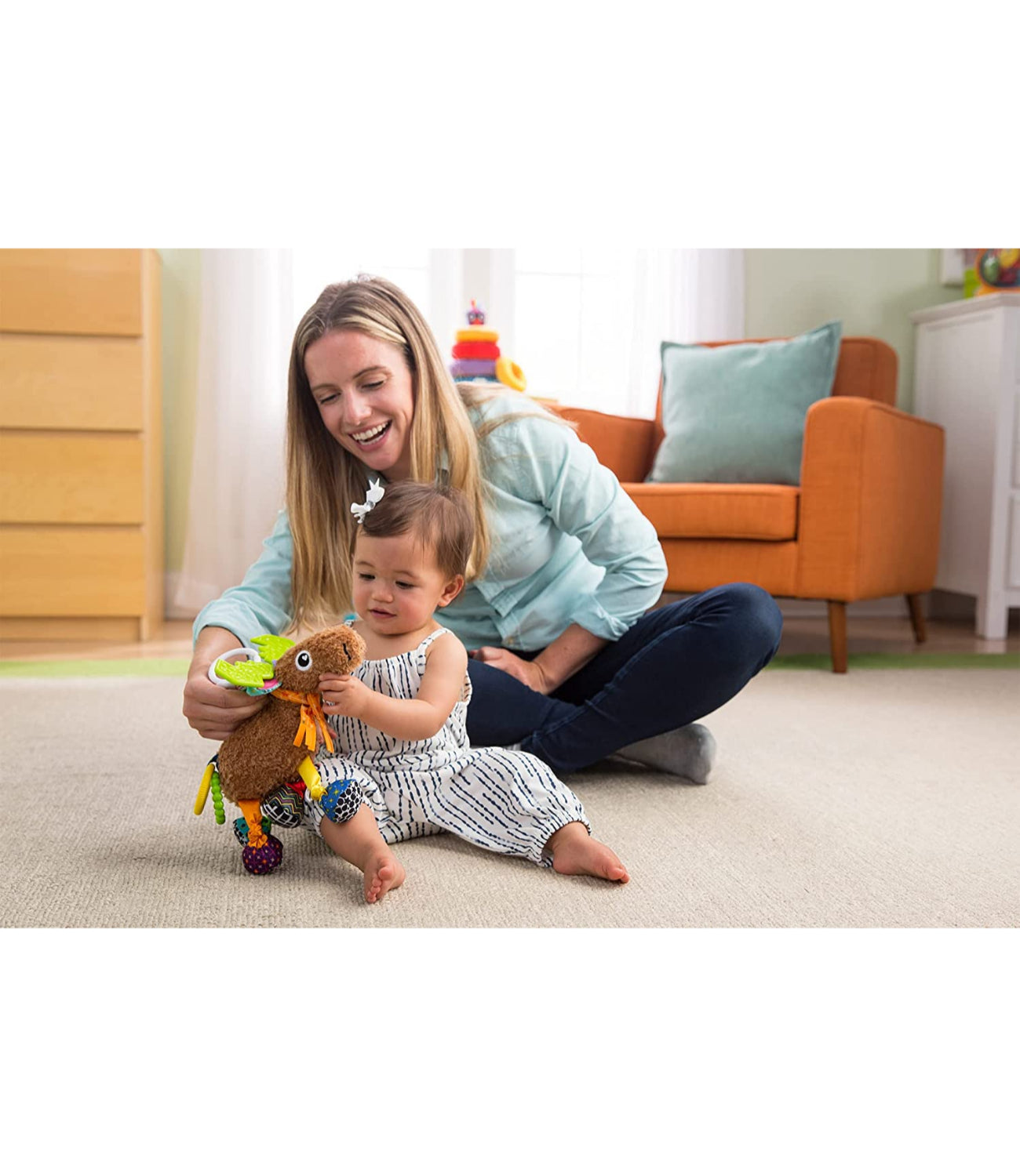 Lamaze Mortimer The Moose, Clip On Toy