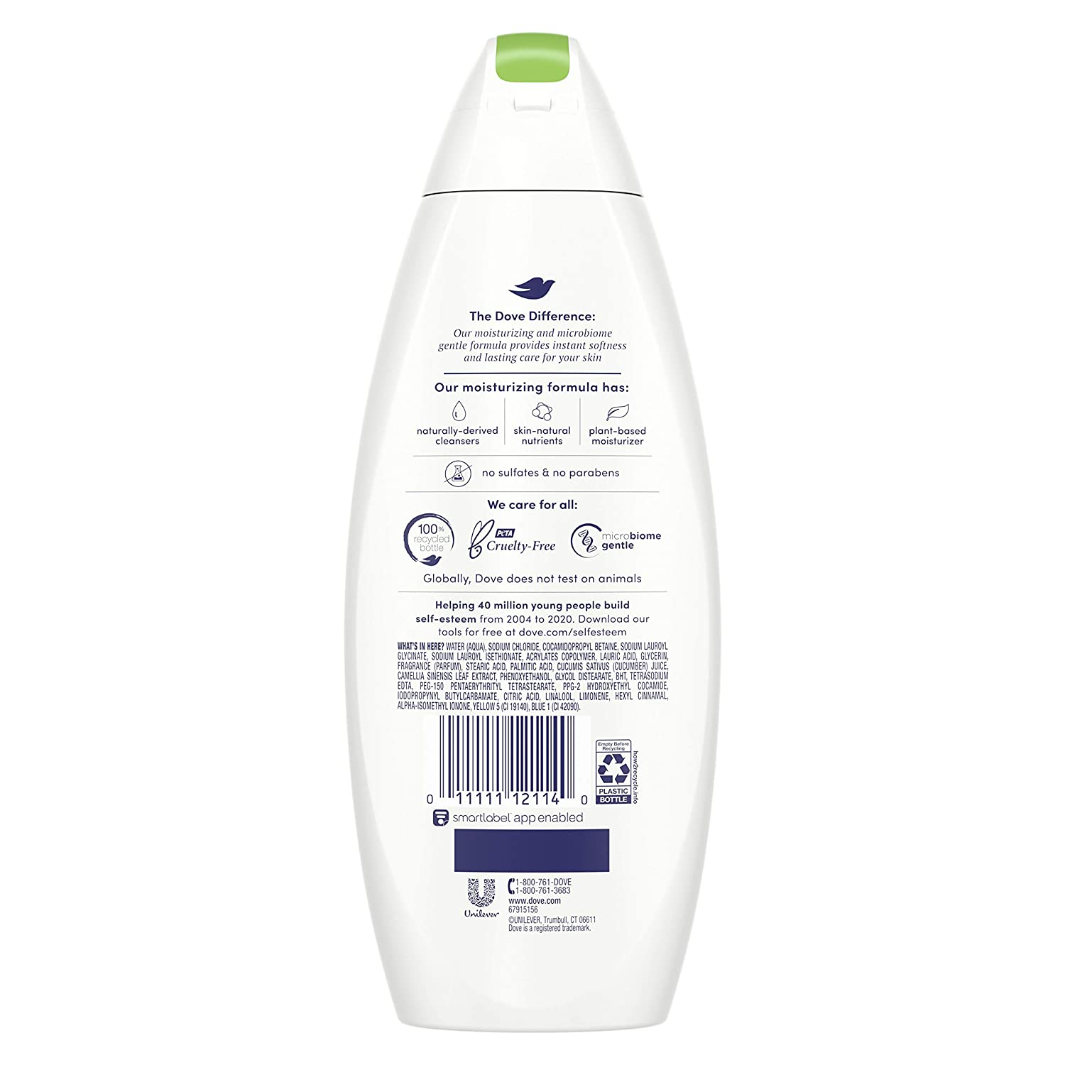 Dove go fresh Body Wash, Cucumber and Green Tea, 12 oz