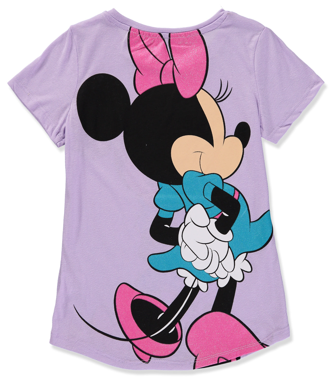 Disney Girls 4-14 Minnie Mouse Short Sleeve Screen Print T-Shirt