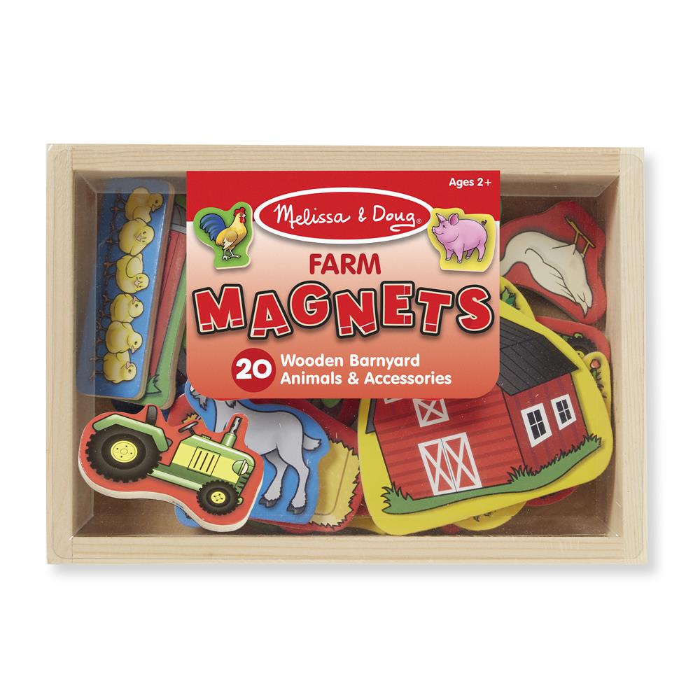 Melissa and Doug Wooden Farm Magnets