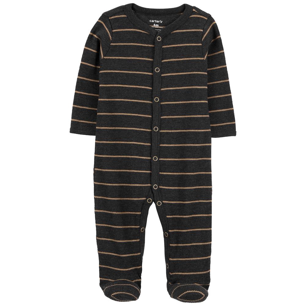 Carter's Boys 0-9 Months Striped Snap Up Sleep & Play