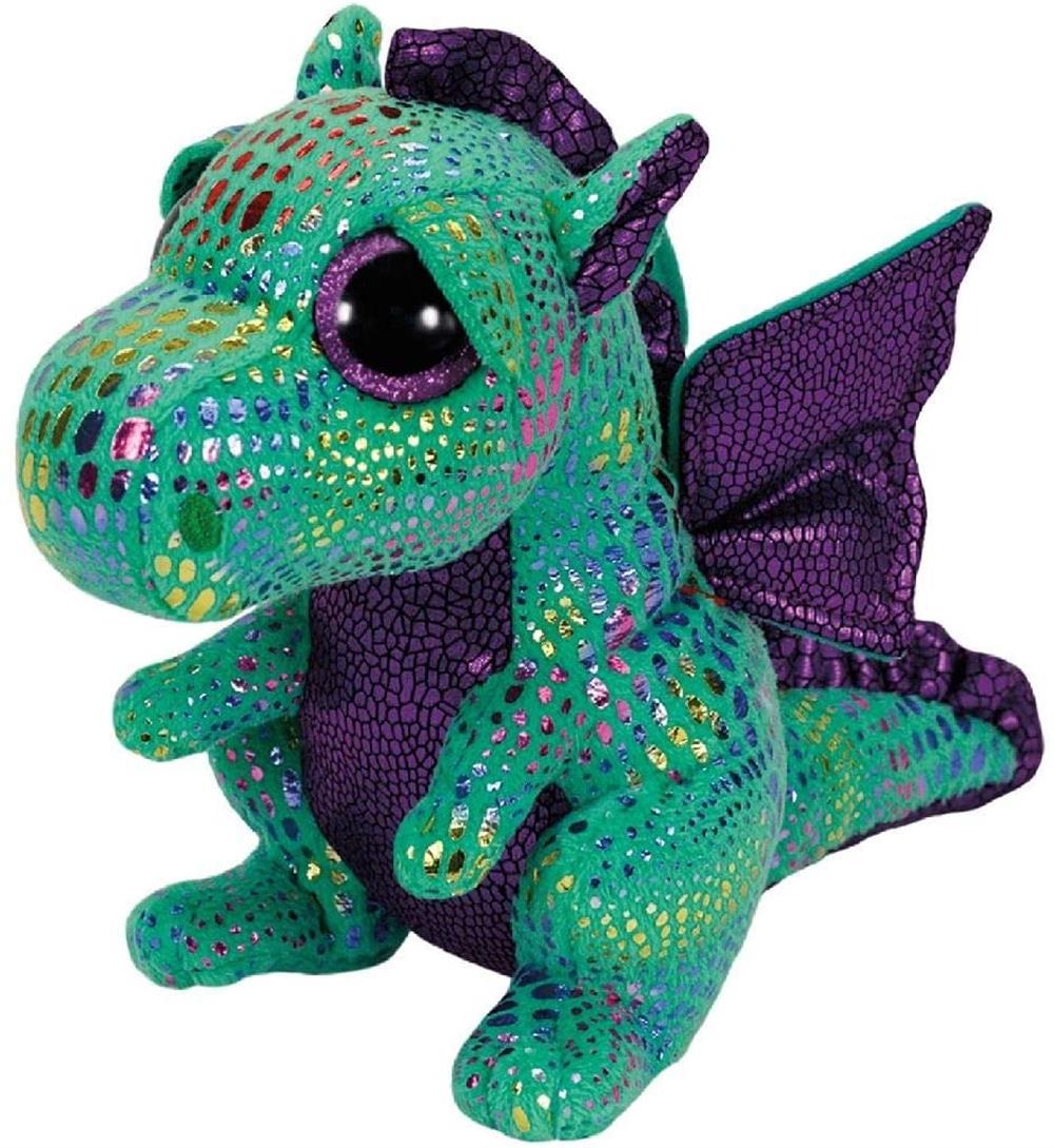 TY Beanie Boos Cinder Green Dragon