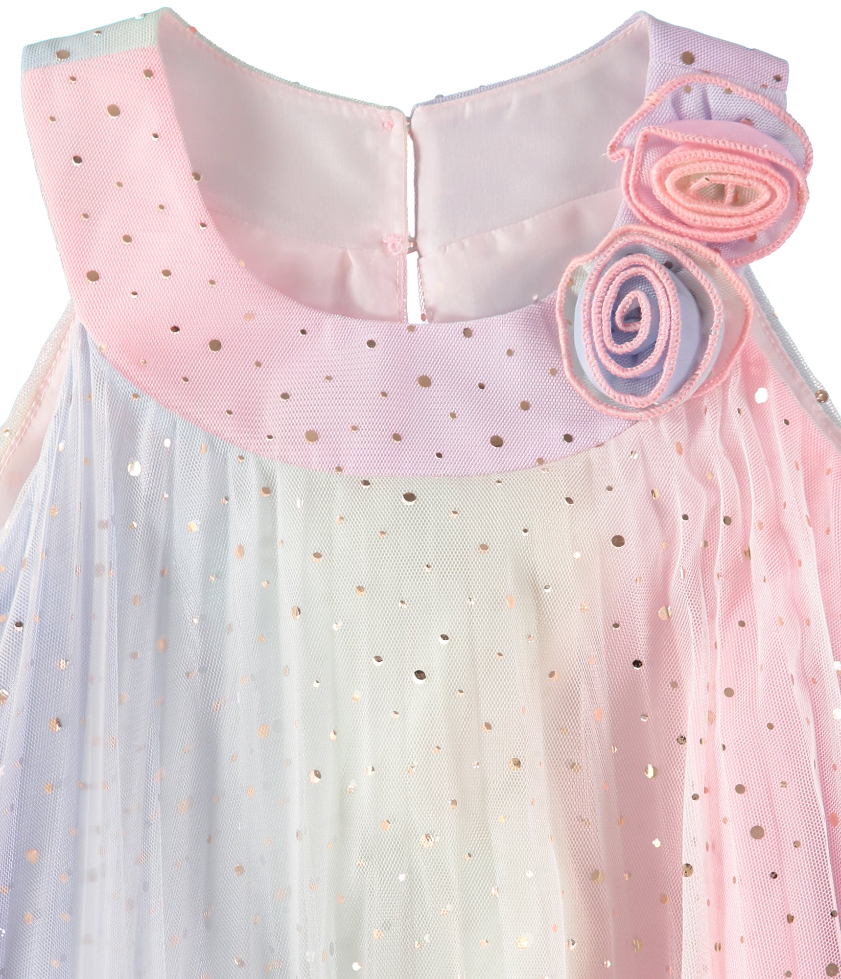 Bonnie Jean Girls 2T-4T Pleated Empire Dress