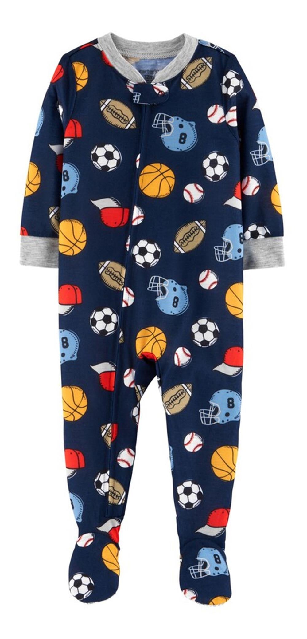 Carters Boys 12-24 Months Sports Footie Sleeper