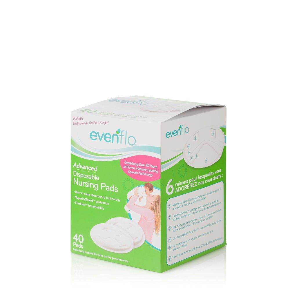 Evenflo Advanced Nursing Pads, 40 ct