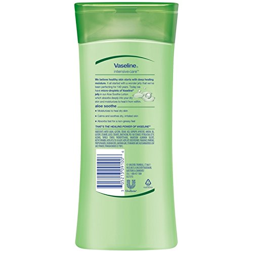 Vaseline Intensive Care Aloe Soothe Lotion, 10 oz