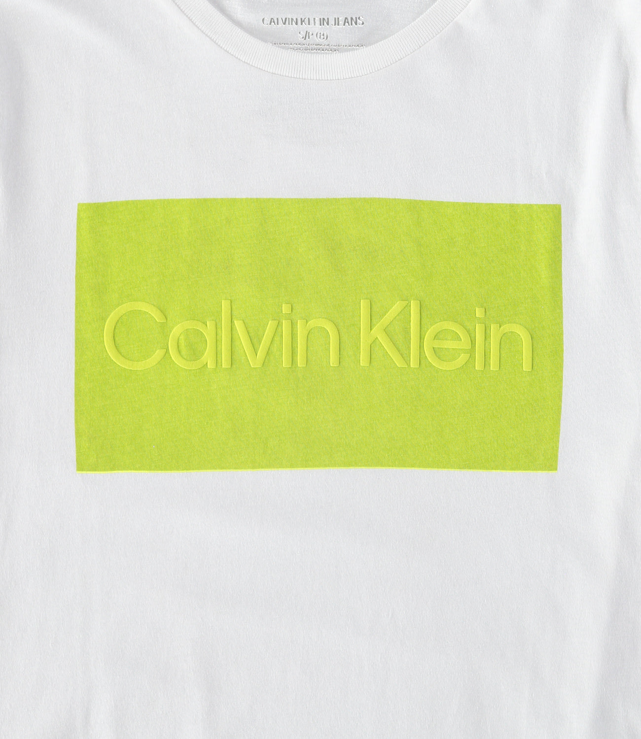 Calvin Klein Boys 8-20 Short Sleeve Stamp Logo T-Shirt