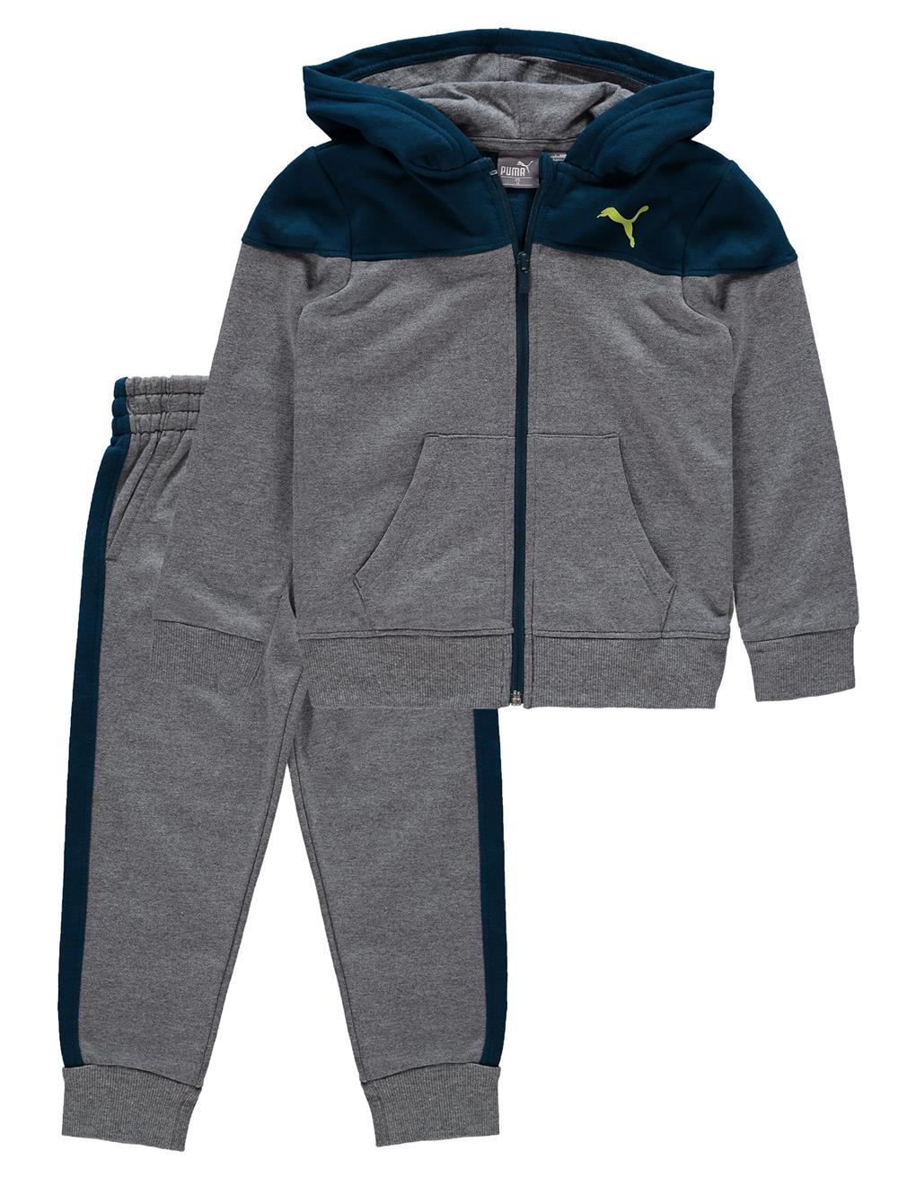 PUMA Boys 2T-4T Hooded Fleece Jogger Set