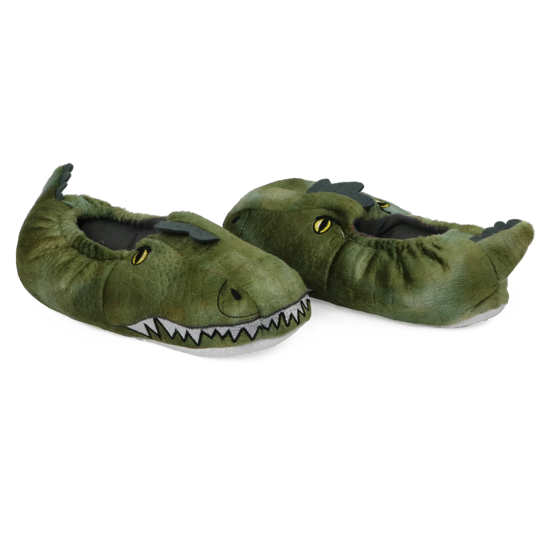 Zac & Evan Boys 4-7 Plush Animal Slipper