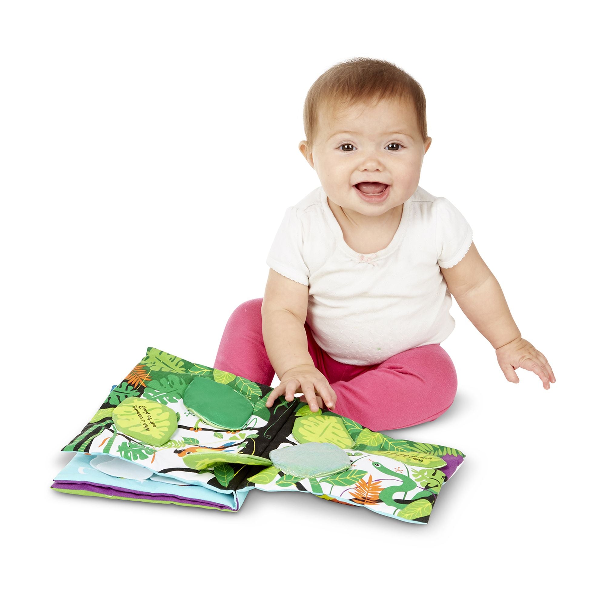 Melissa and Doug Soft Activity Book - The Wonderful World of Peekaboo!