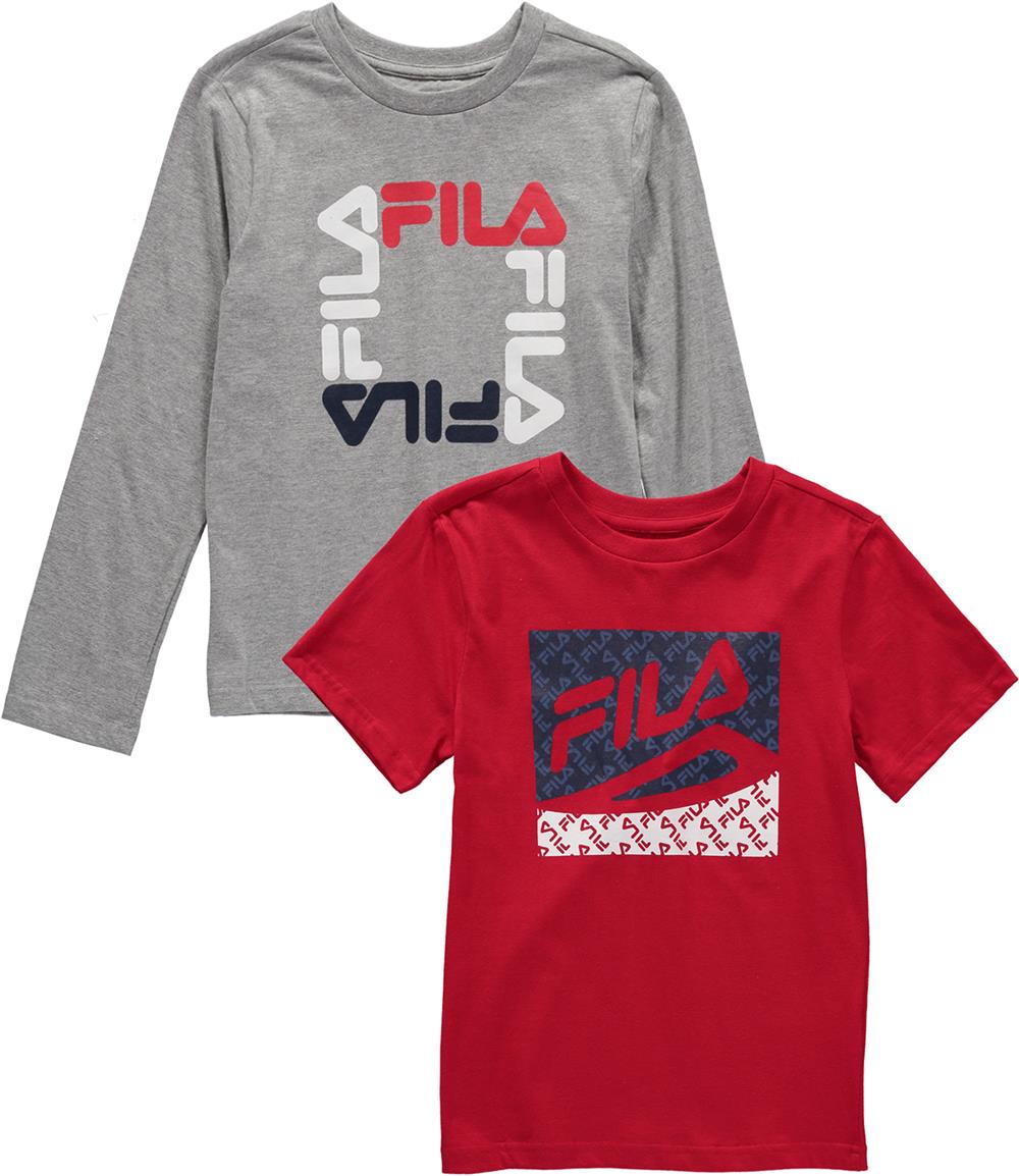 FILA Boys 8-20 2-Pack Shirt Set