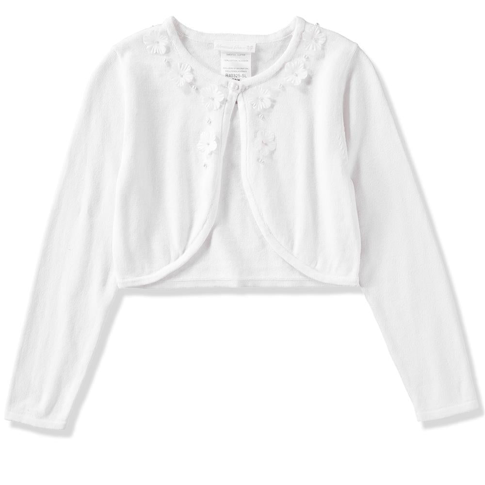 Bonnie Jean Girls 4-6X Pearl Flower Sweater