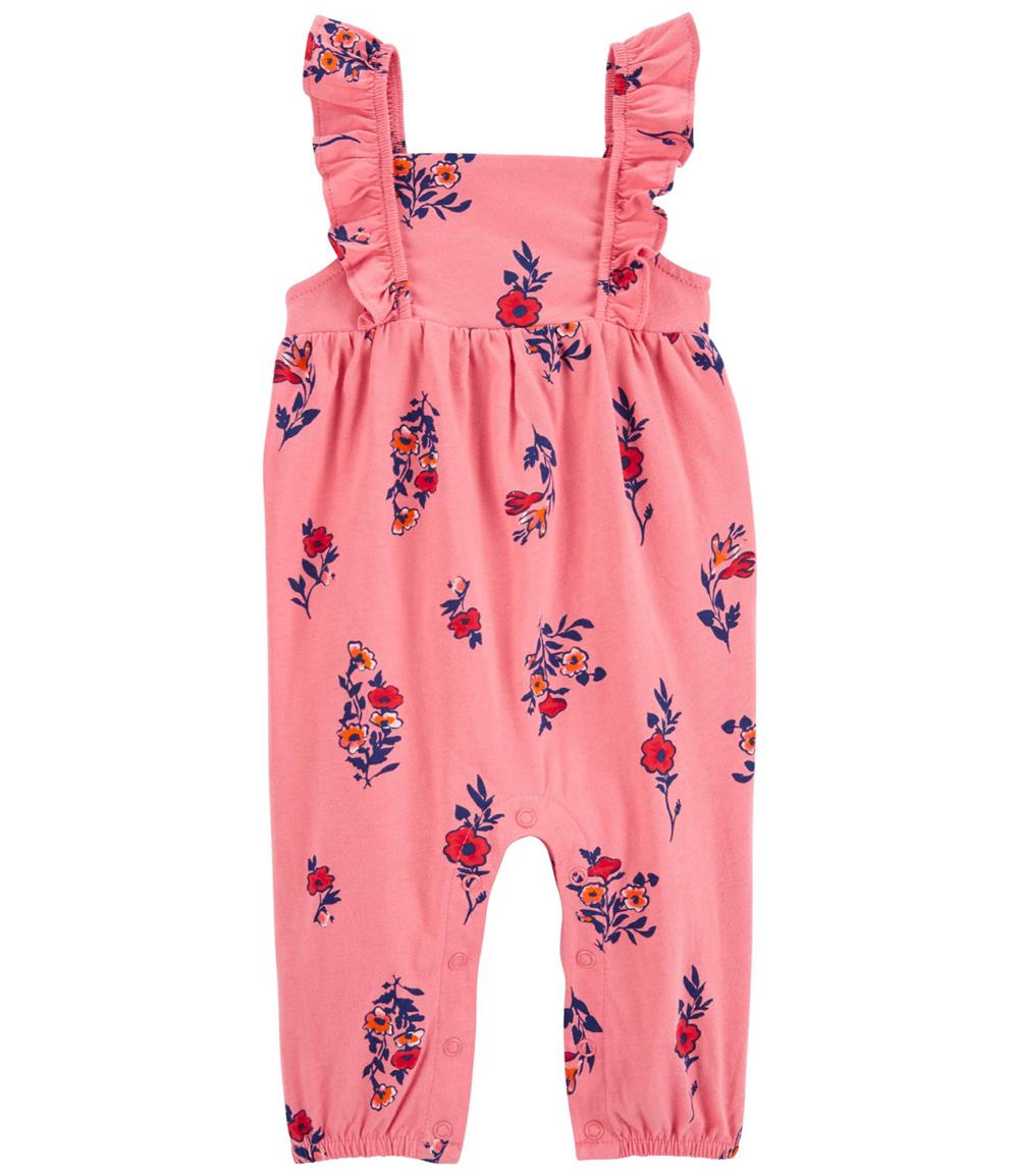 Carters Girls 0-24 Months Floral Jumpsuit