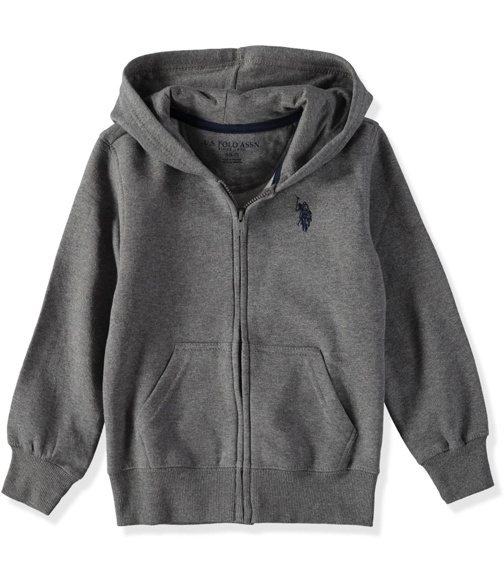 U.S. Polo Assn. Boys 4-20 Classic Fleece Zip Hoodie