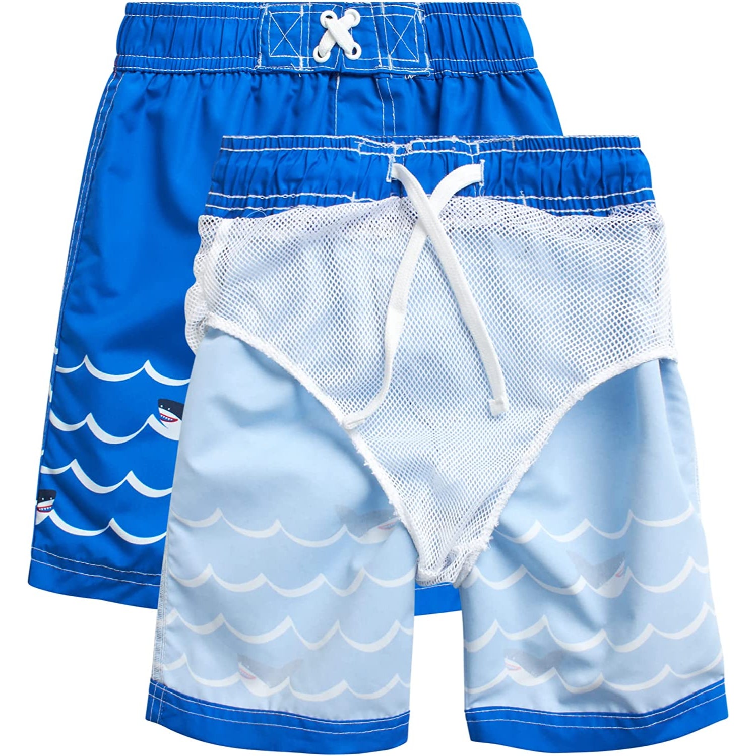 Wippette Kids Boys 2T-4T Rashguard Swim Set