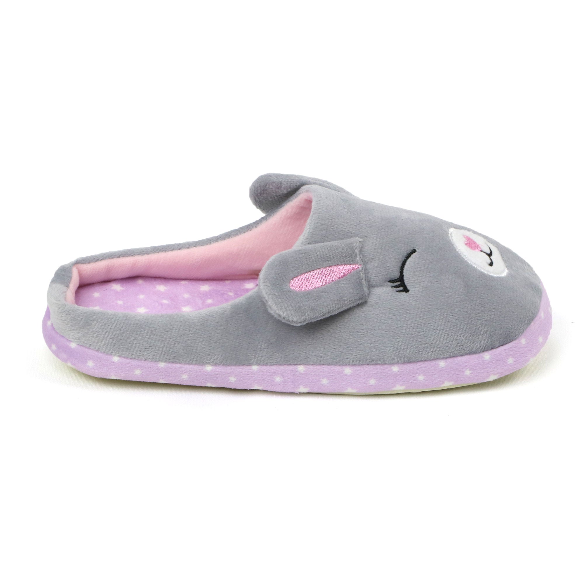 Delias Girl Plush Slip On Animal Slippers