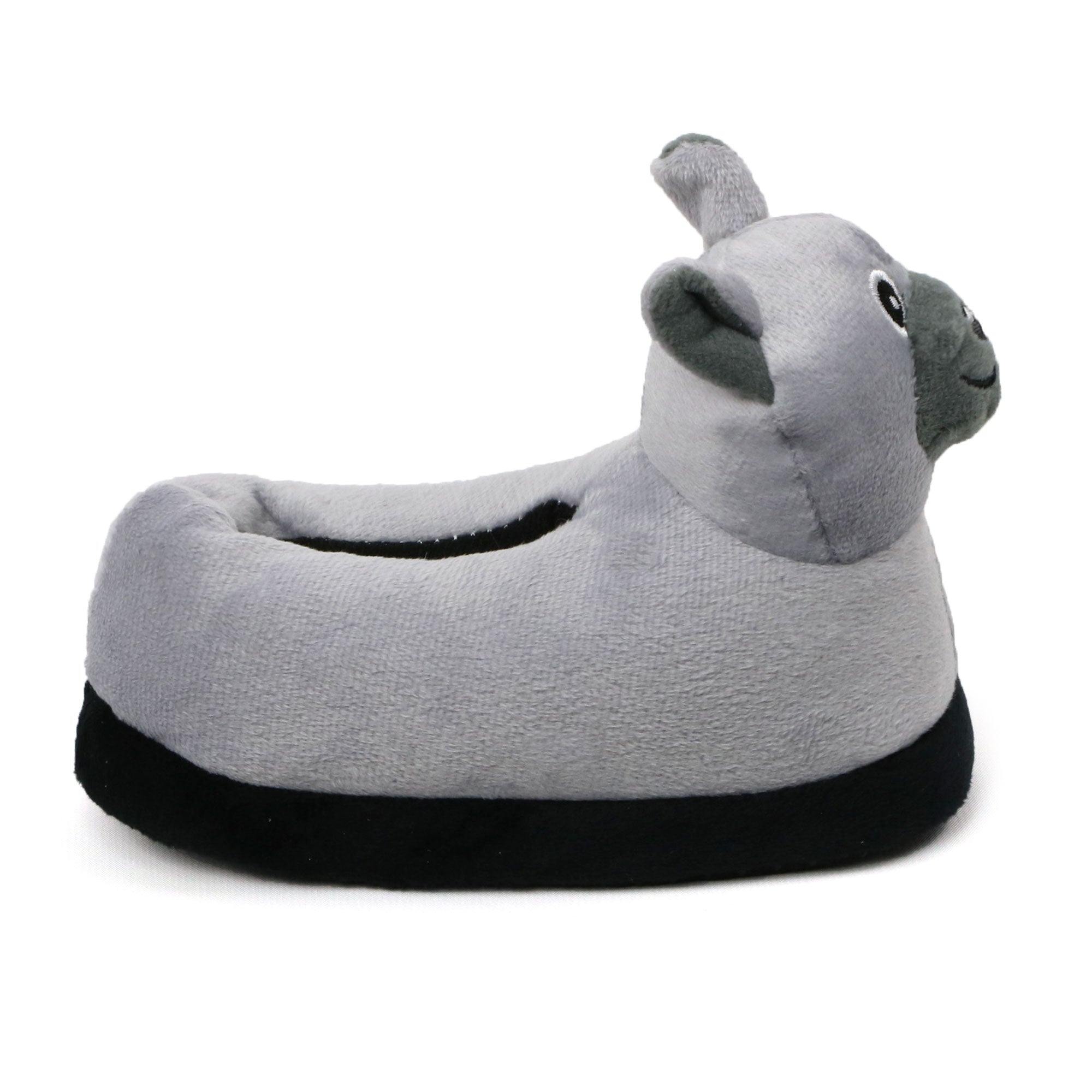 Zac & Evan Boys 2T-4T Animal Plush Slipper