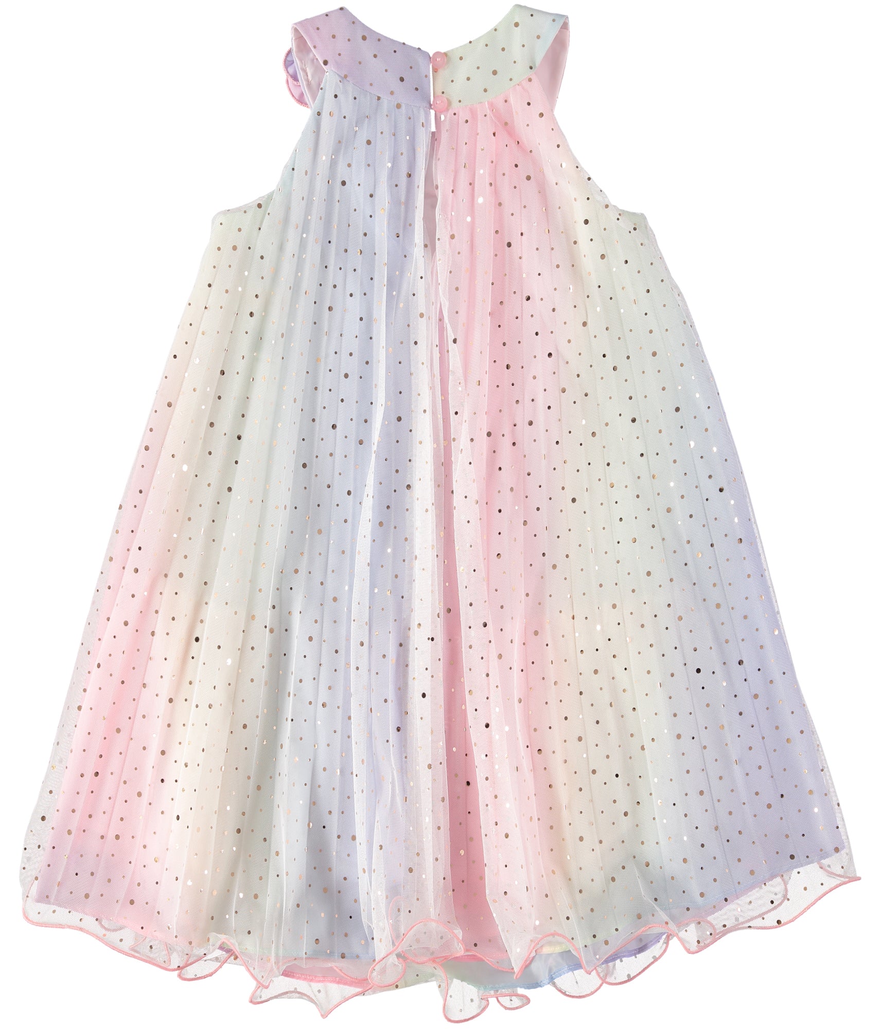 Bonnie Jean Girls 2T-4T Pleated Empire Dress