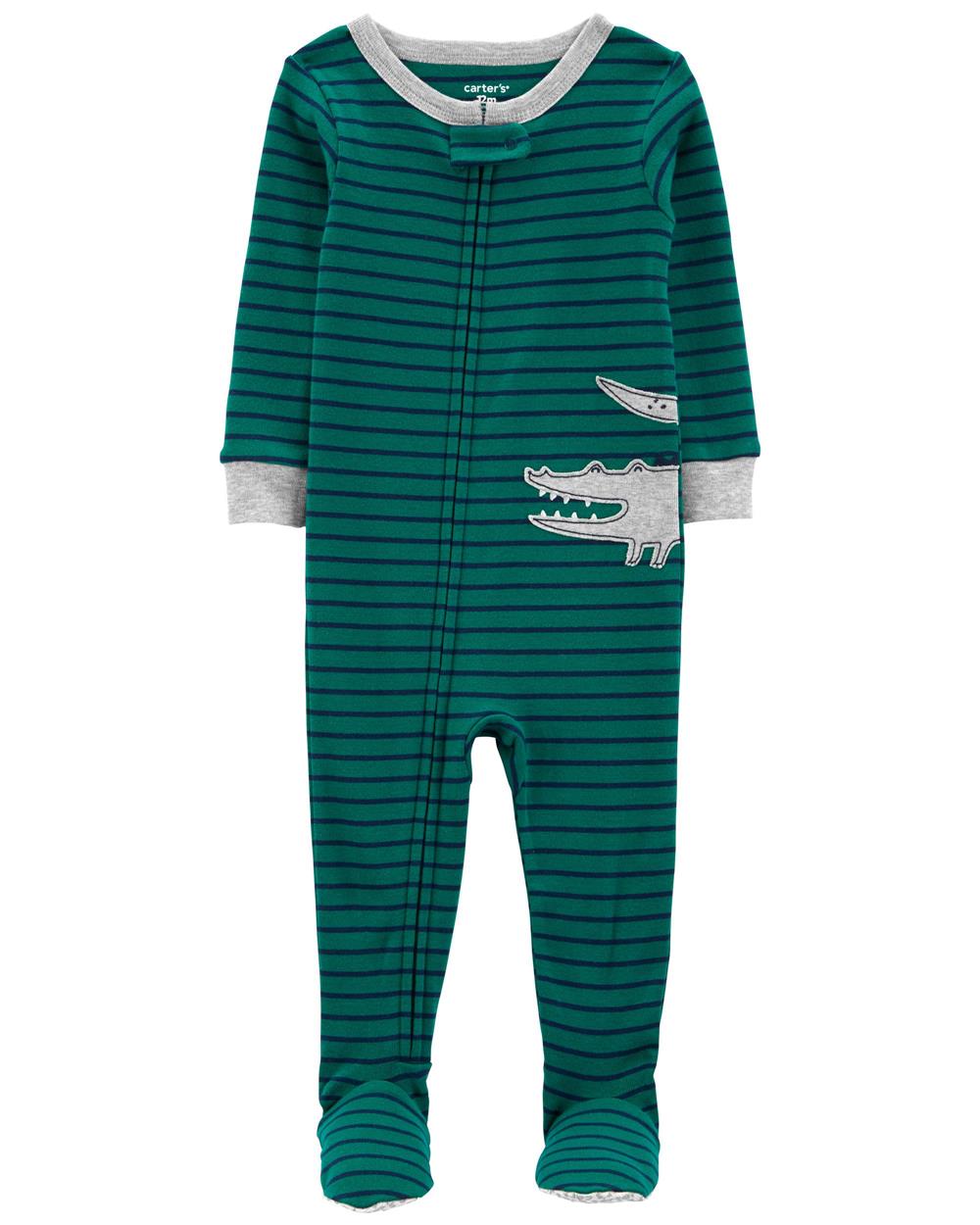 Carters 1-Piece 100% Snug Fit Cotton Footie PJs