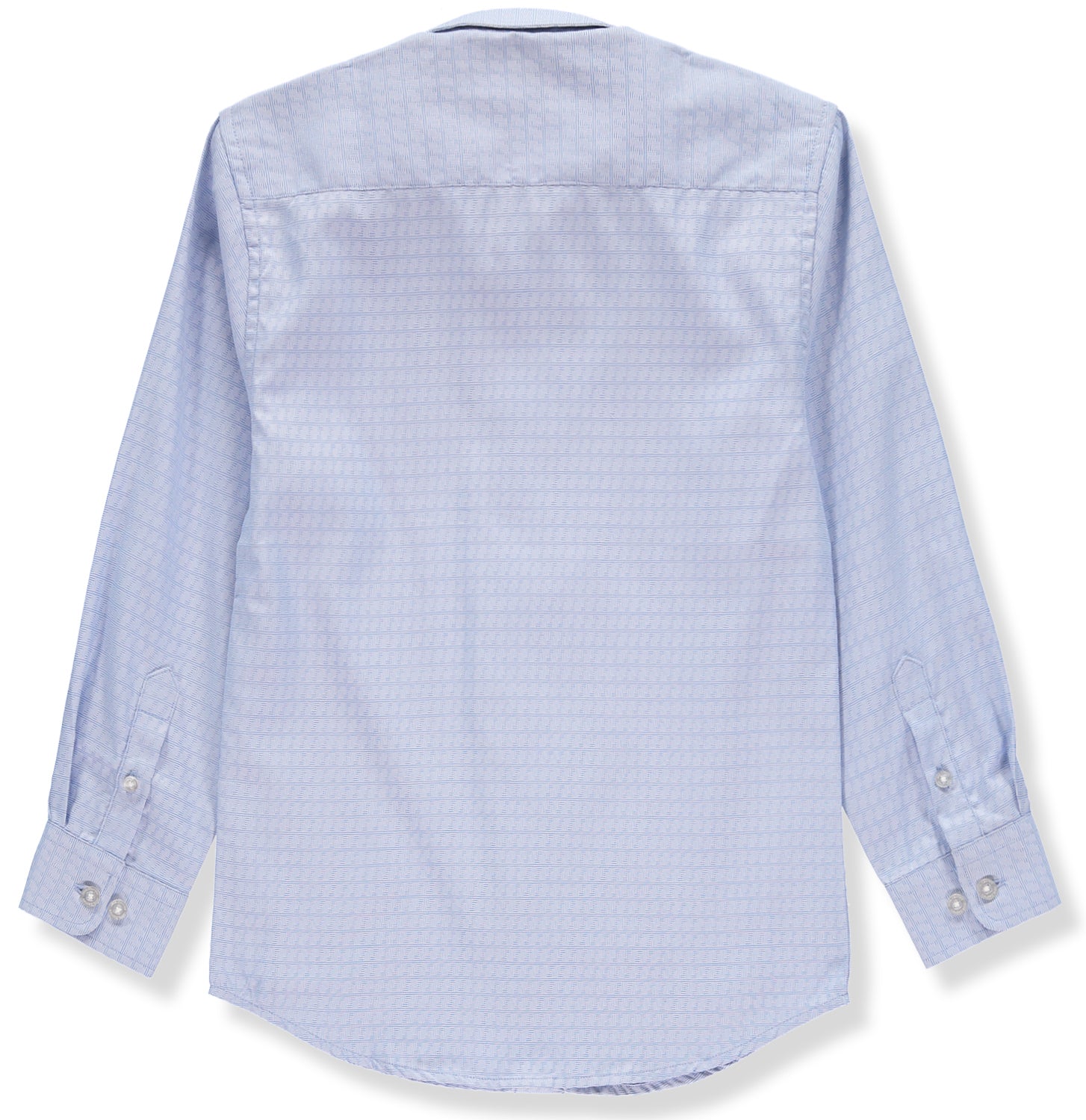 Leo & Zachary Boys 2-16 Sand Tonal Stripe Dress Shirt