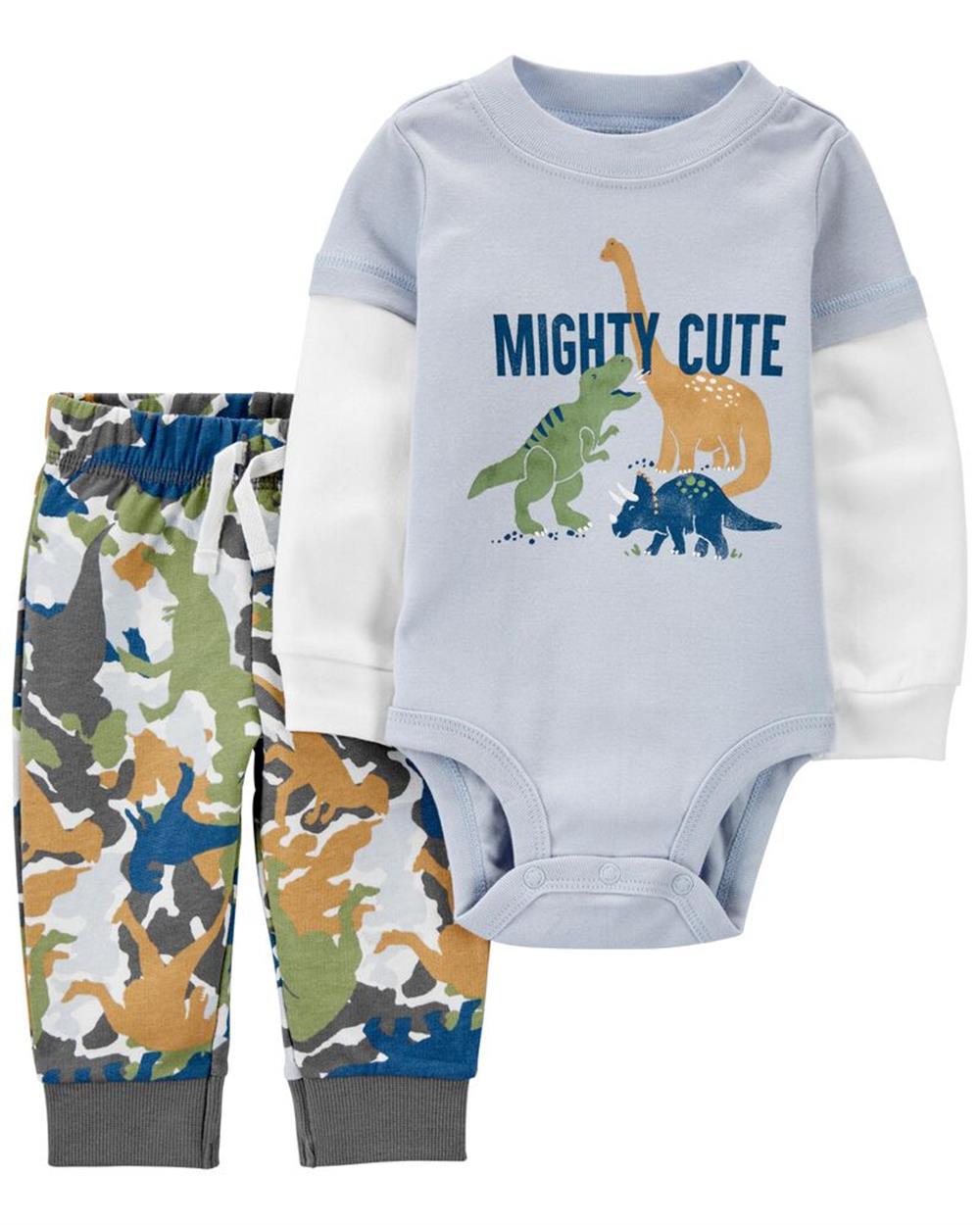 Carters 2-Piece Dinosaur Bodysuit Pant Set