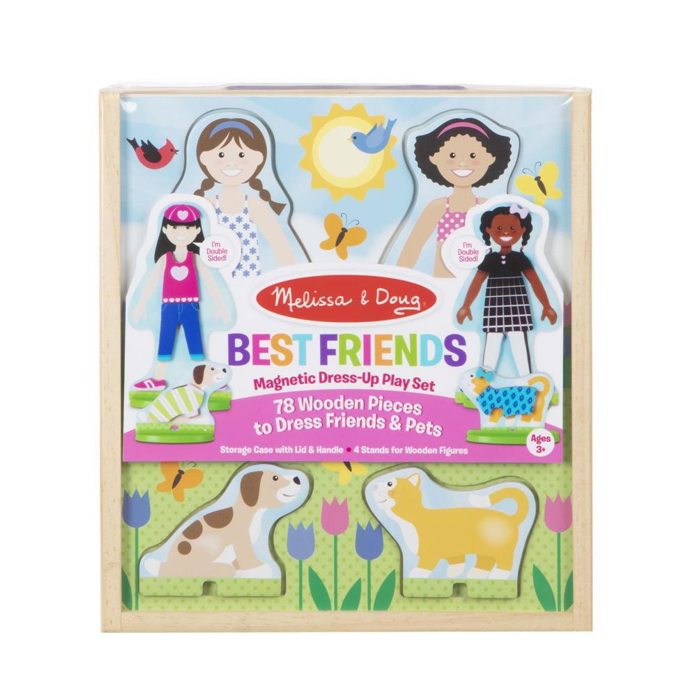 Melissa and Doug Best Friends Magnetic Dress-Up Play Set