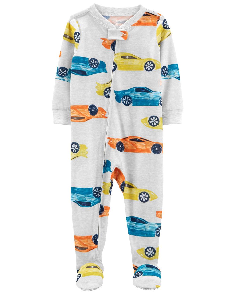 Carters 1-Piece 100% Snug Fit Cotton Footie PJs