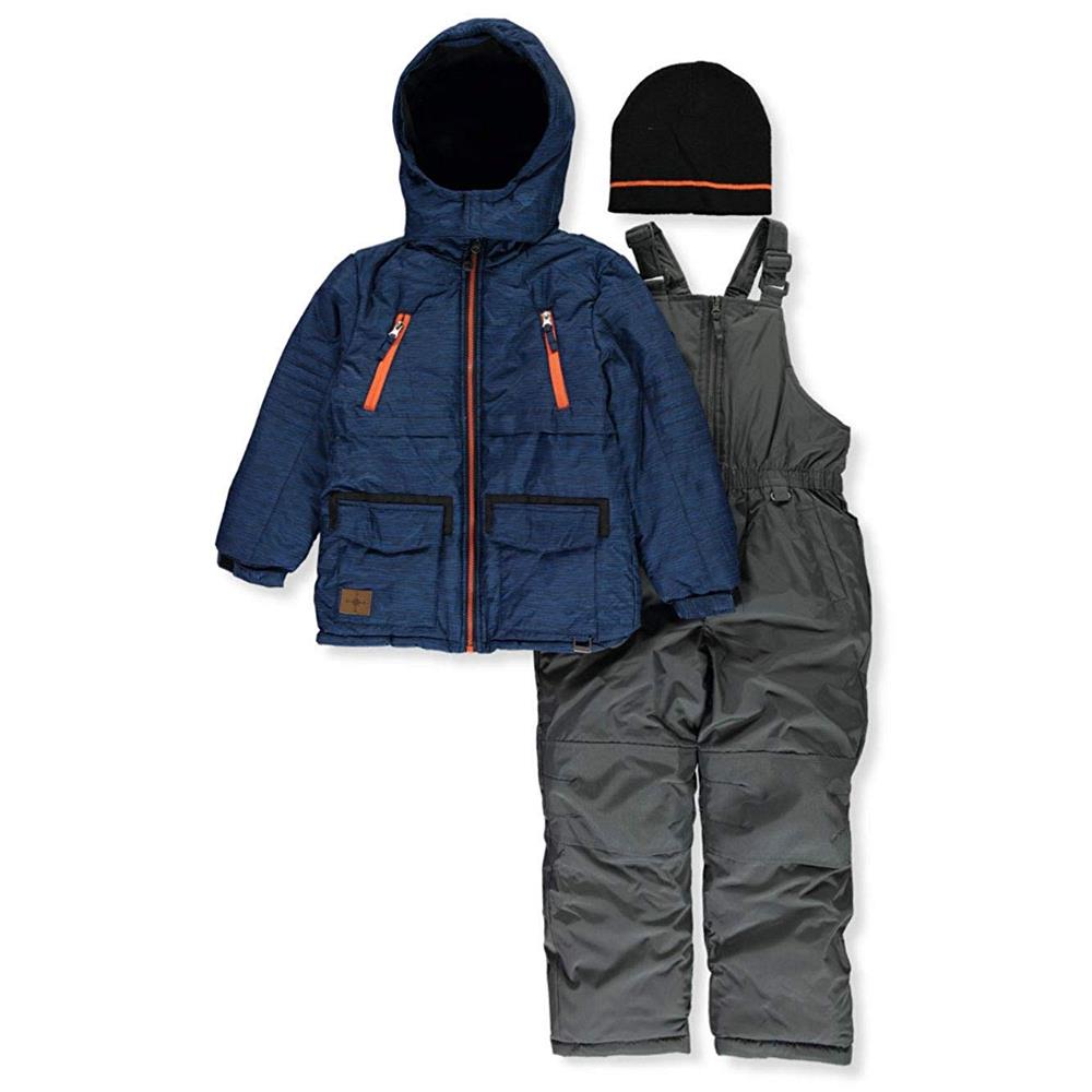 iXtreme Boys 4-7 Zip Snowsuit Hat Set