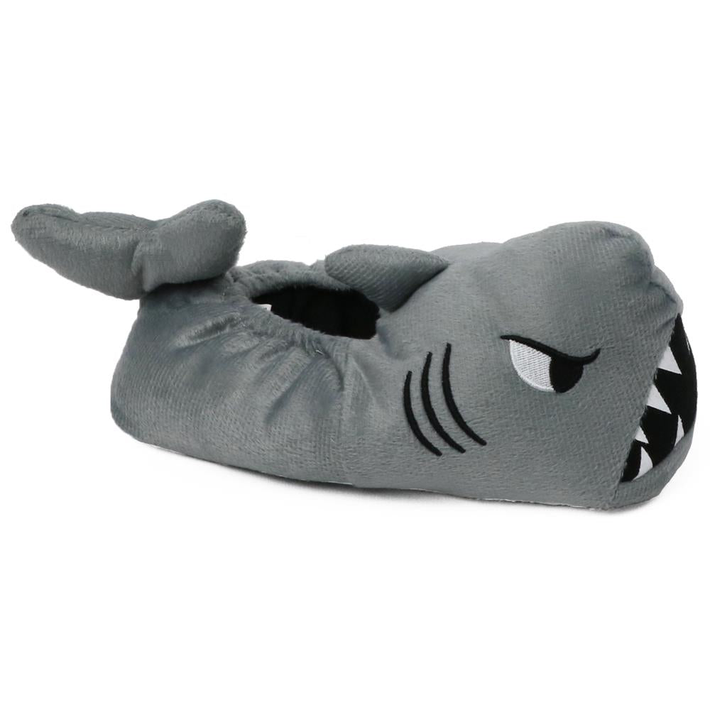 Zac & Evan Boys 4-7 Plush Animal Slipper