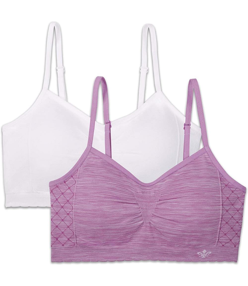 Lily Of France Womens Vanity Fair Seamless Comfort Padded Bralette, 2-Pack