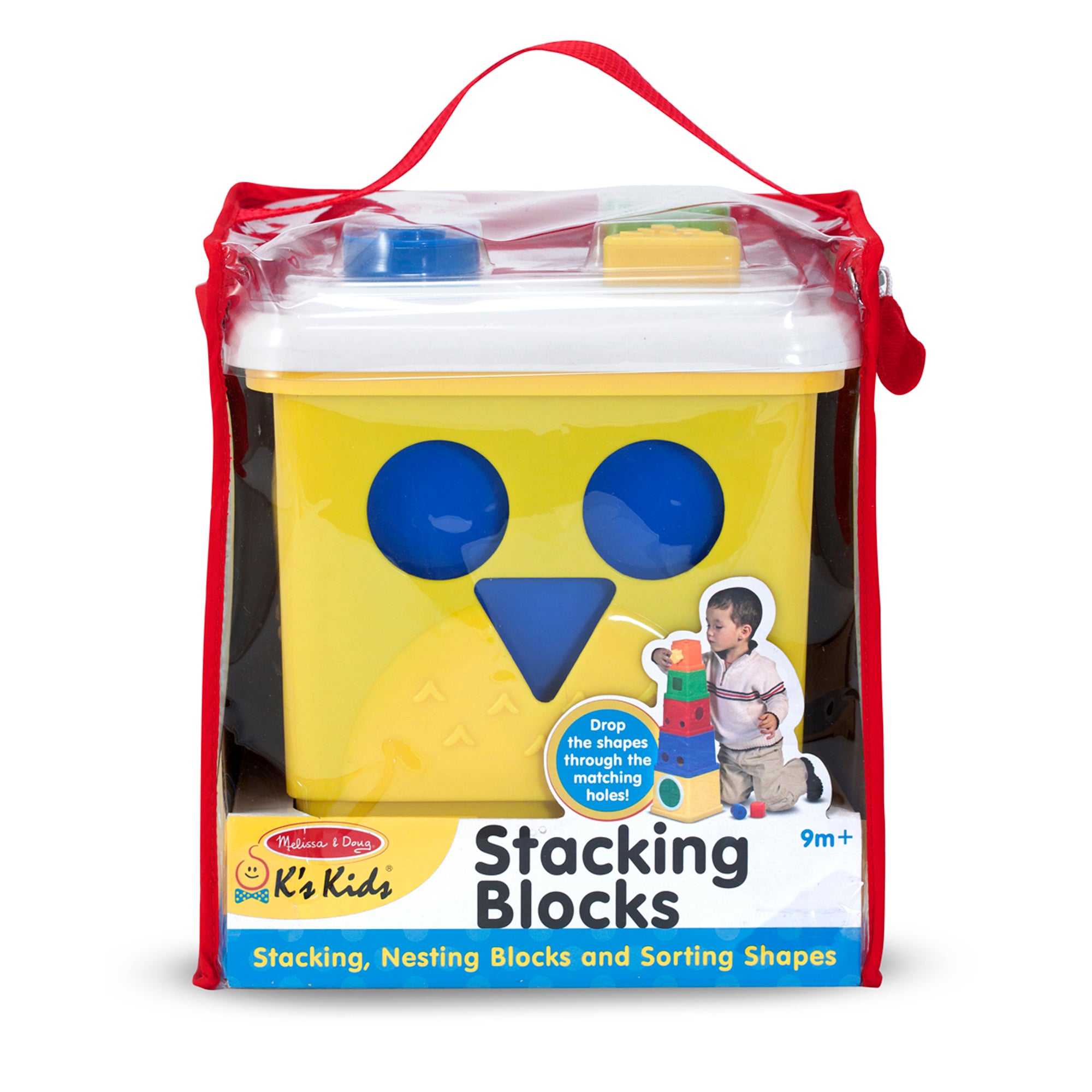 Melissa and Doug Stacking Blocks Set Learning Toy