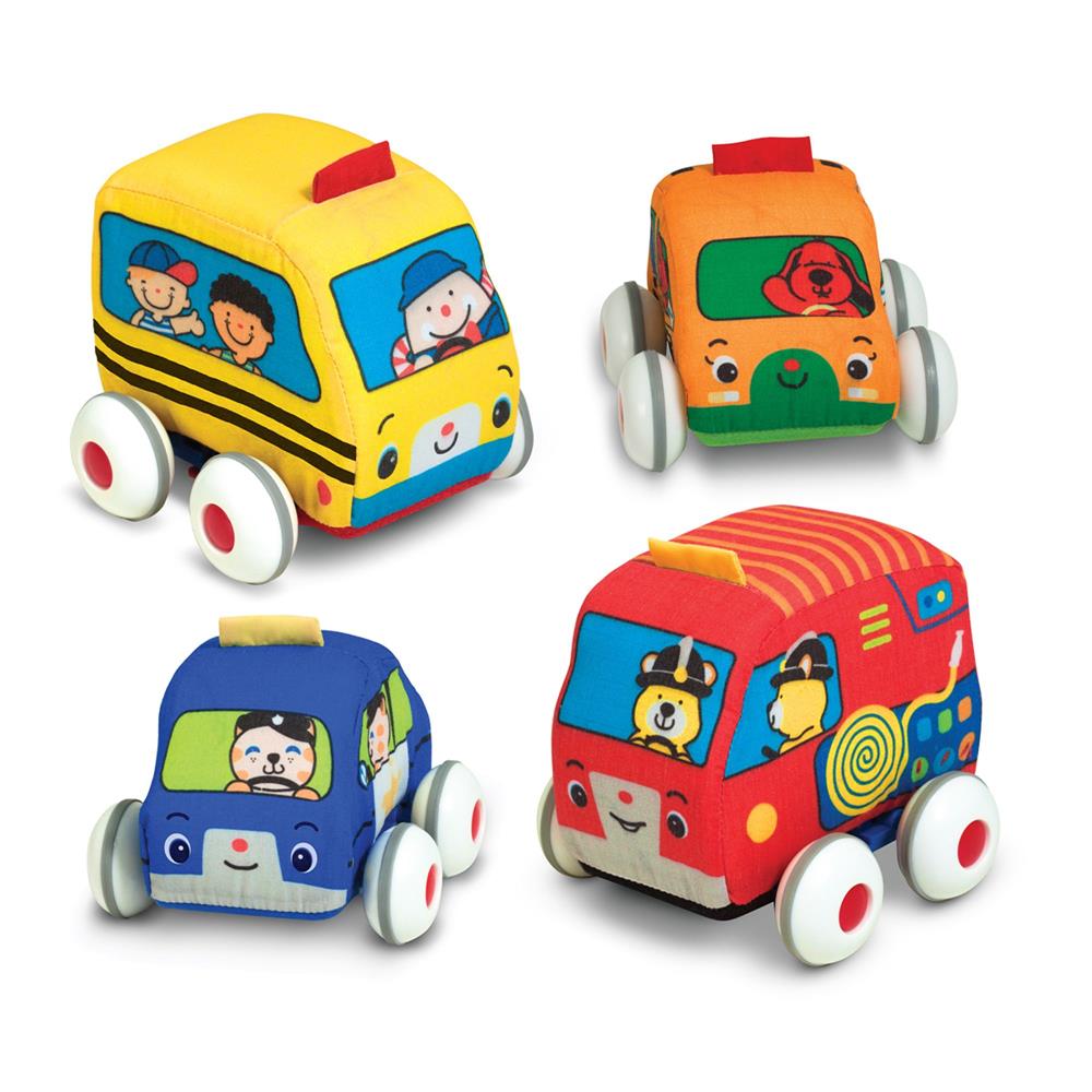 Melissa and Doug Pull-Back Vehicles Baby and Toddler Toy