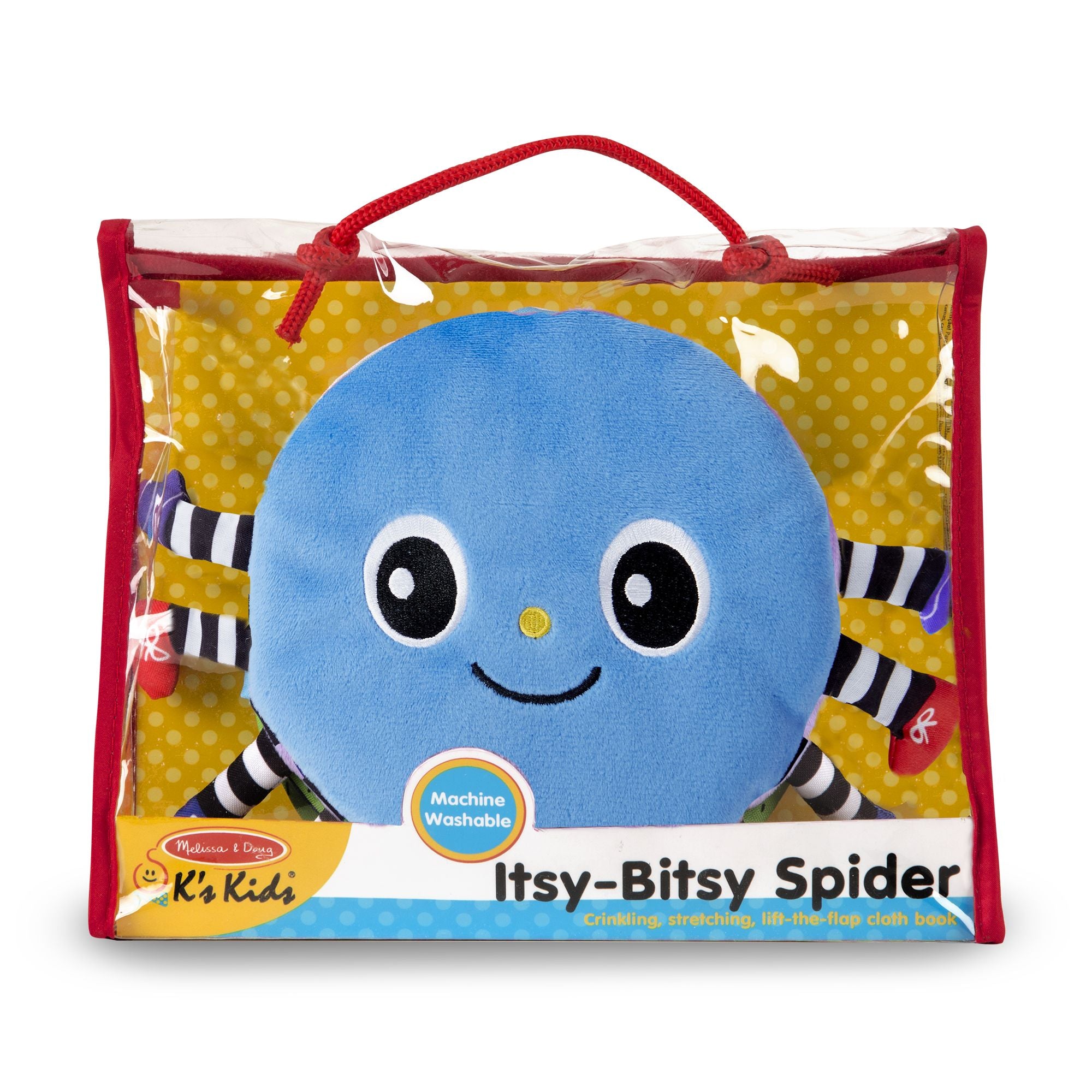 Melissa and Doug Soft Activity Book - Itsy-Bitsy Spide